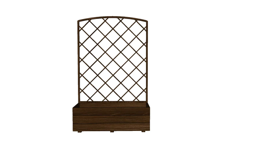 Donica z kratą/pergola OBI