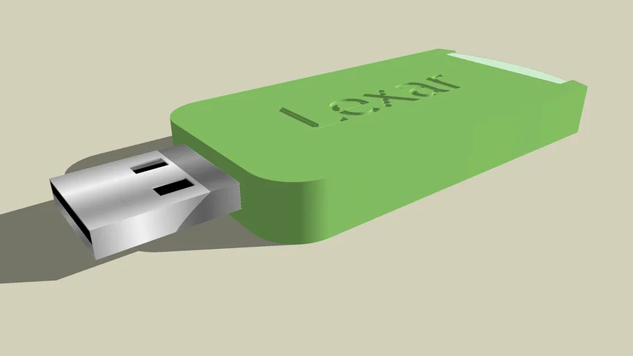 512 MB JD Firefly USB Flash Drive from Lexar