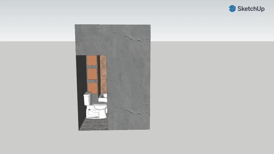 7X8 Bathroom floor plan