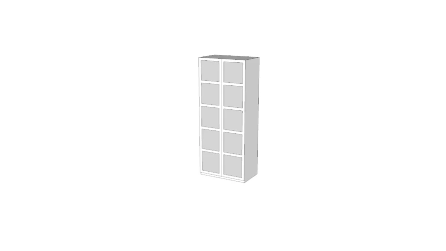 Ikea Pax Wardrobe Bergsbo
