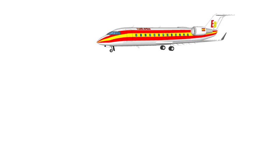 crj 500 de españa airlines