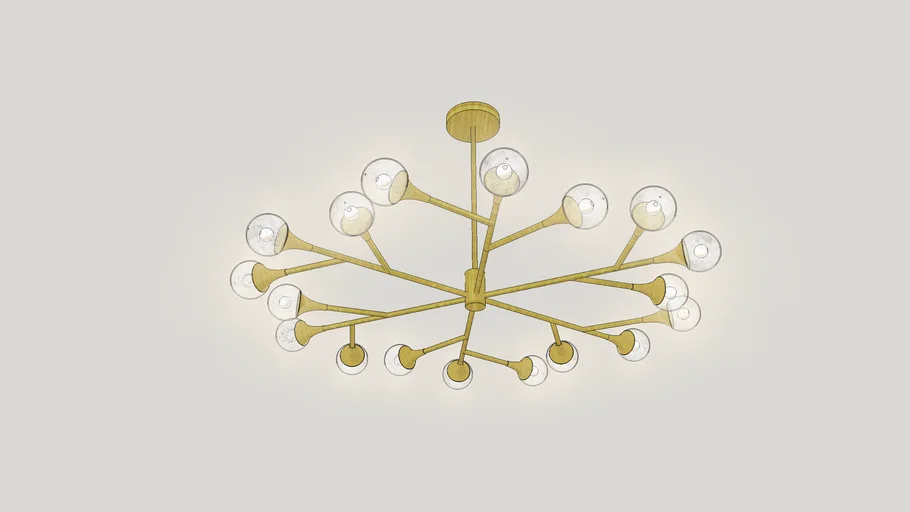 Modern chandelier