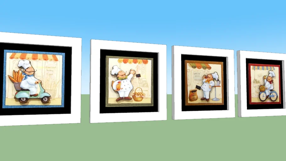 quadros de cozinha