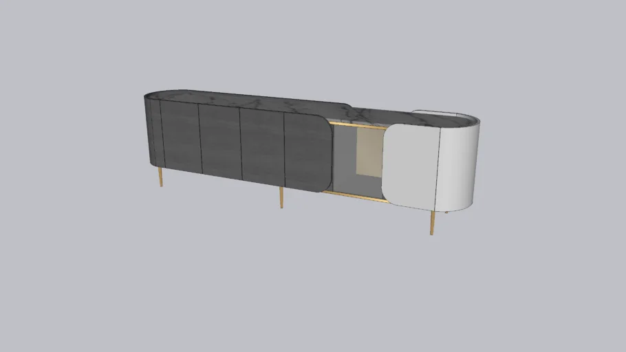Modern buffet