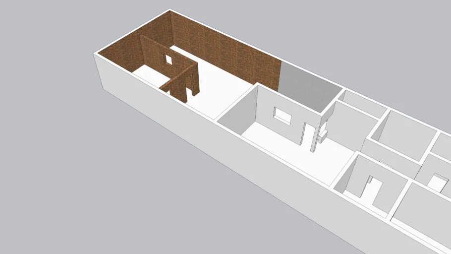 plano casa 2 dormitorios