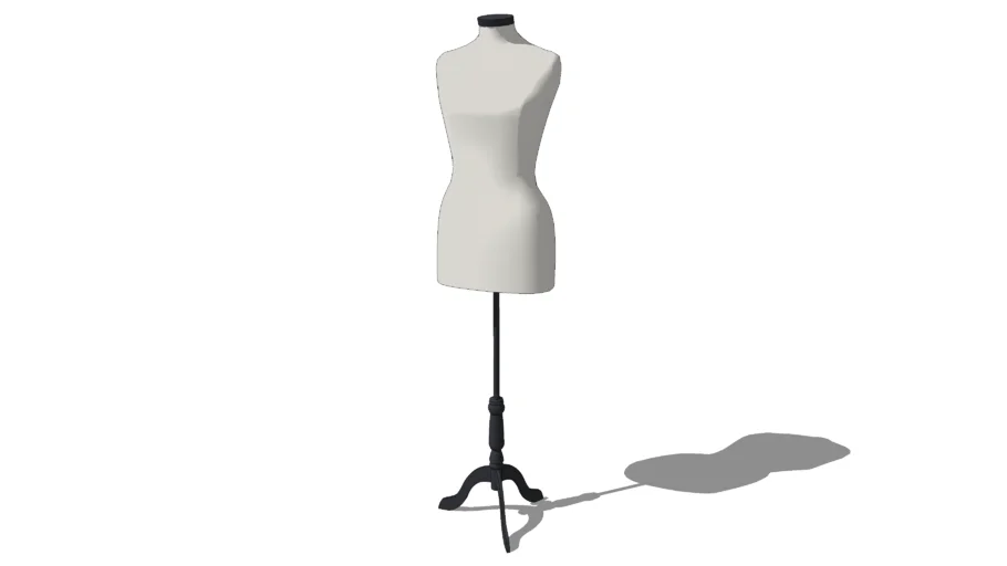 fashion dress form mannequin DE-LIANG Female Full Body Mannequin – Adjustable Dress Form with Torso main image 0