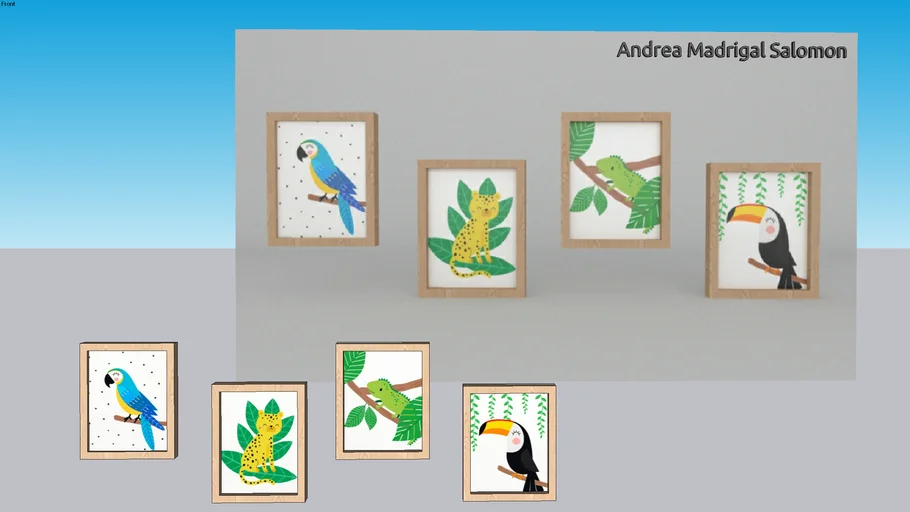 Jungle Wall decor