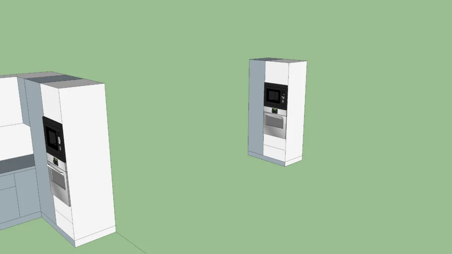 Built in oven & built in microwave unit