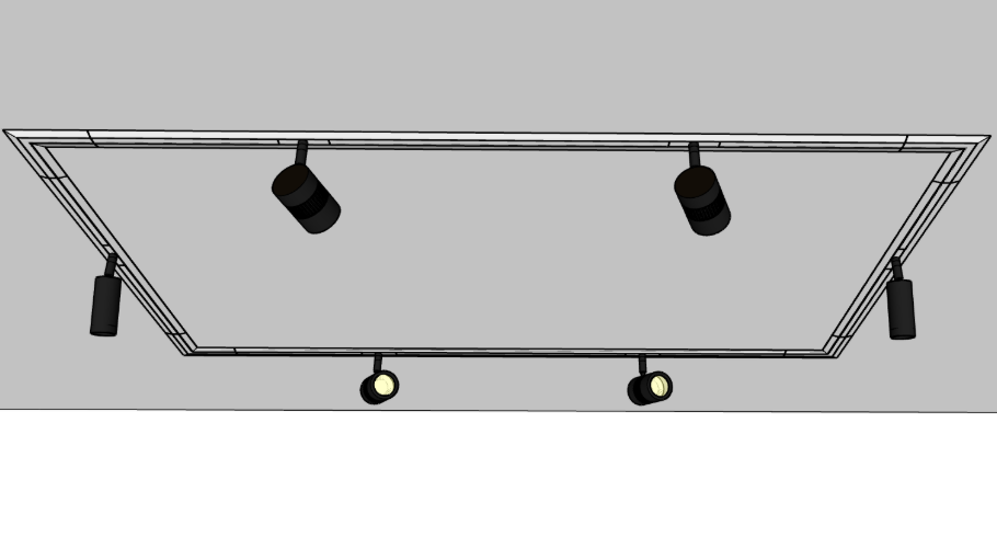 TruTrack Trim Magnetic Recessed System