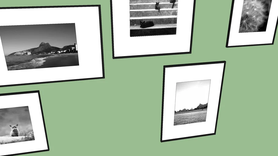 Frame display composition