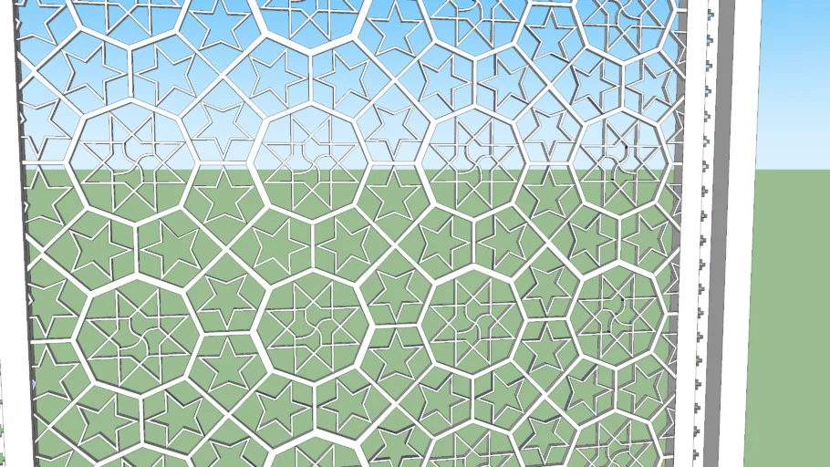 Islamic Jali / wall screen