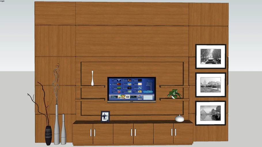 TV CABINET & WALL CABINET