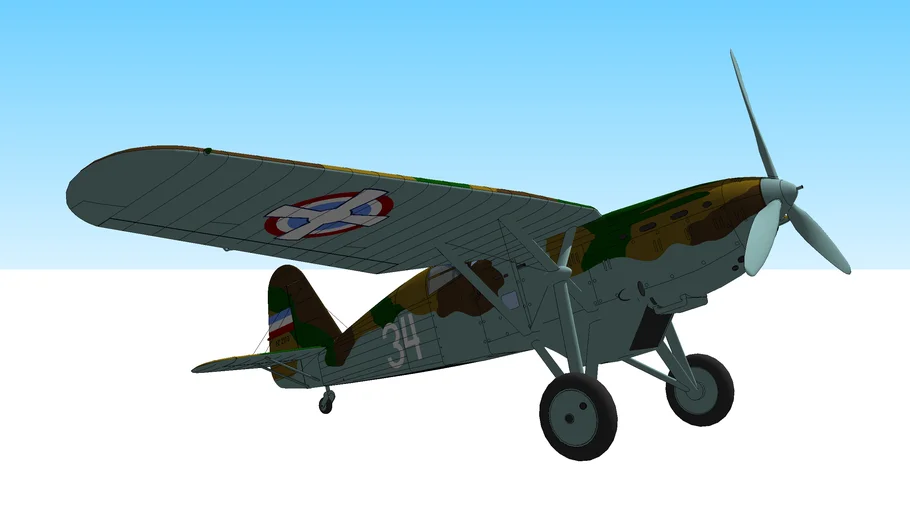 Ikarus IK-2 Fighter - 1941 Kingdom of Yugoslavia