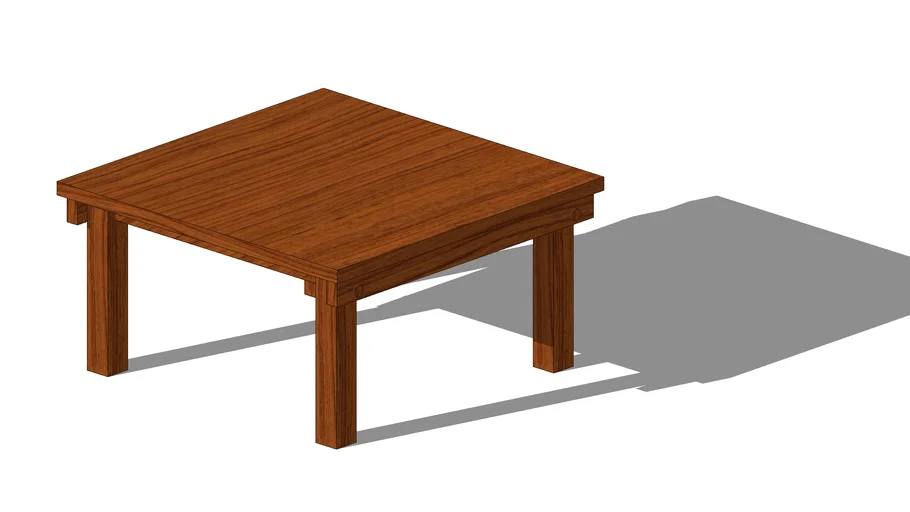 Mid Century Teak Side/Coffee Table