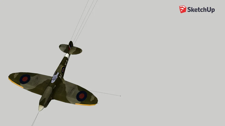 Elliptical Wing Plane