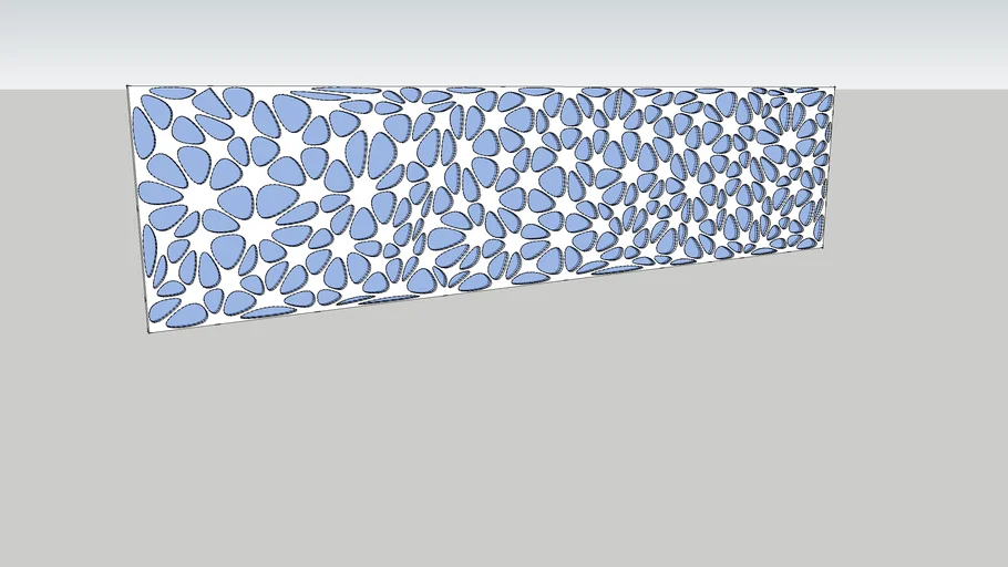 Parametric Voronoi Wall