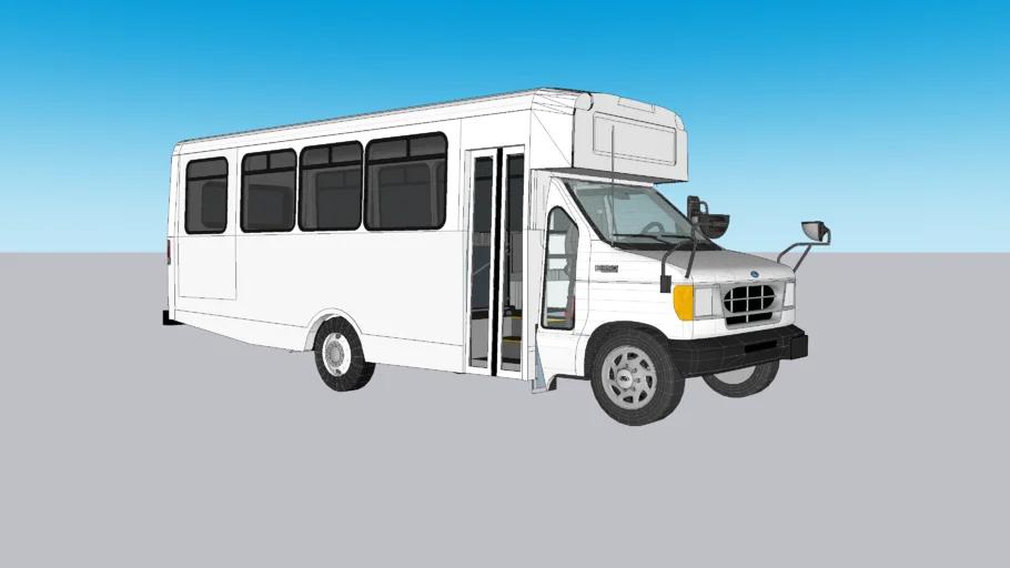 2000 Glaval Universal - bus - 14+1 - Ford - 6.8L V10 gasoline