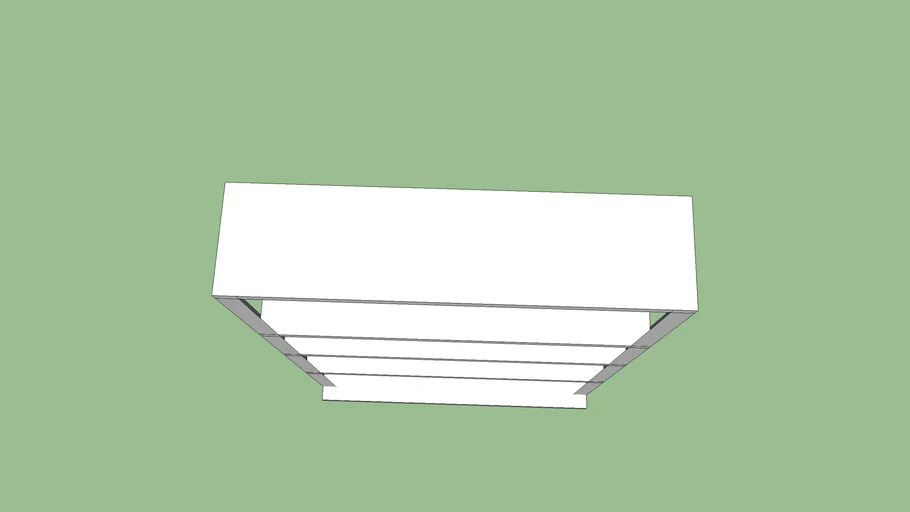 Clicka 1800 x 1200 x 300 mm | 3D Warehouse