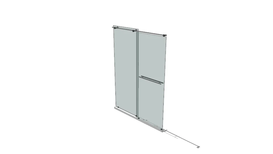 CORTINA MAMPARA CRISTAL HOVE MY-4000 140X190