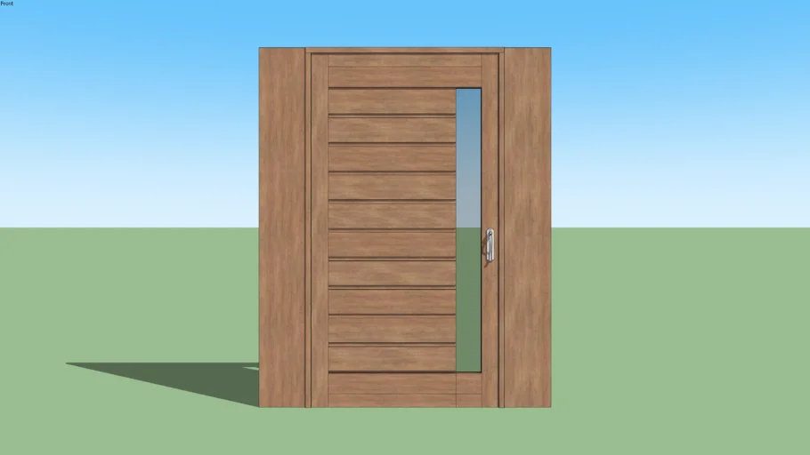 Puerta de madera