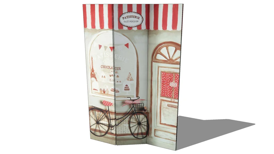 Paravent, Maisons du monde. Réf: 130.725 Prix:75€