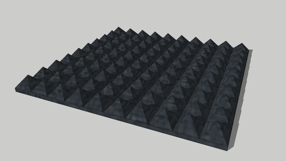 Sound Absorbing foam 50 x 50 cm