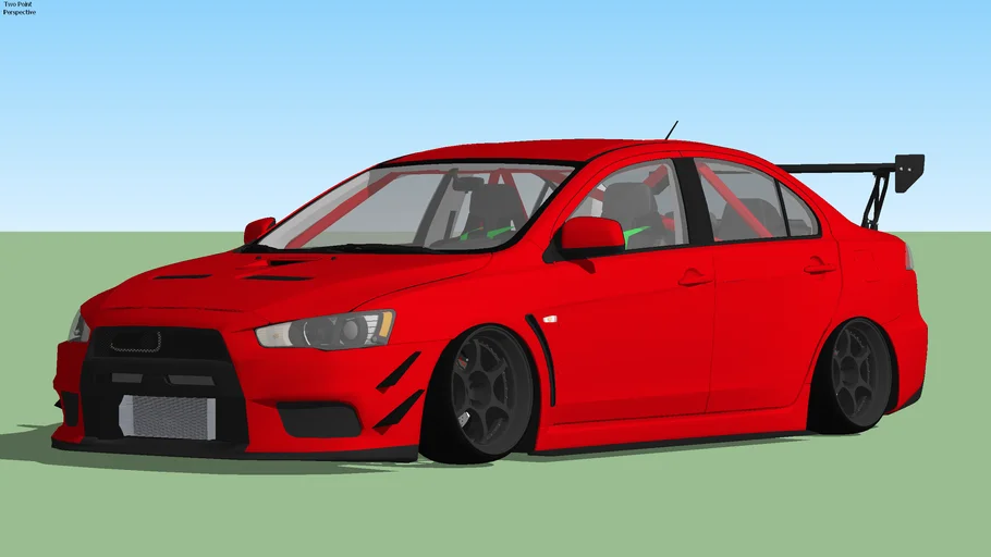 David Racowski's Mitsubishi Lancer Evolution X