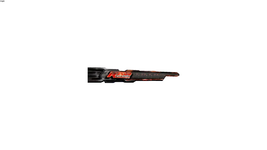 WWE RAW New HD Nameplate Blank
