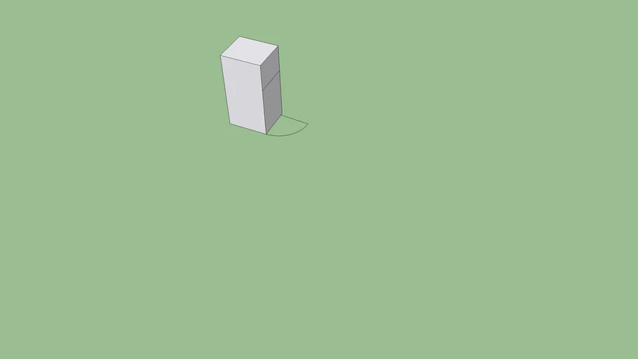 Basic Fridge | 3D Warehouse
