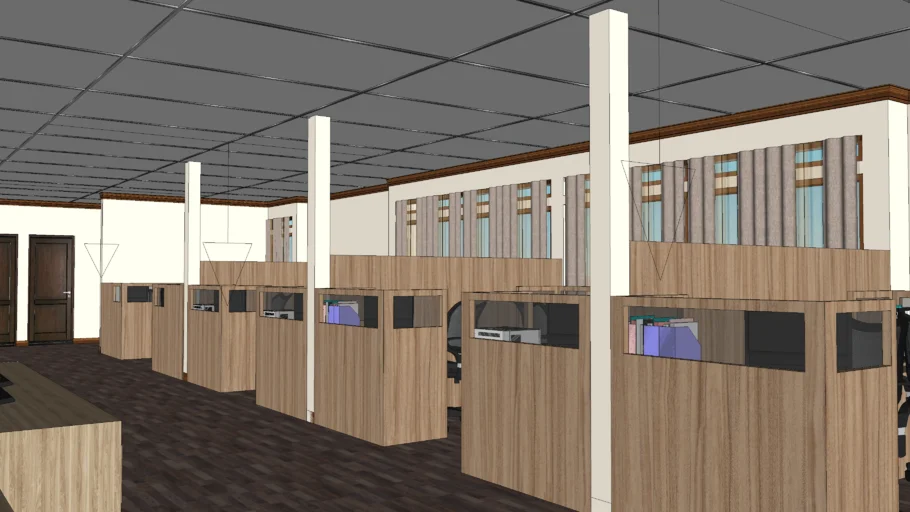 Set Desain Ruang Admin