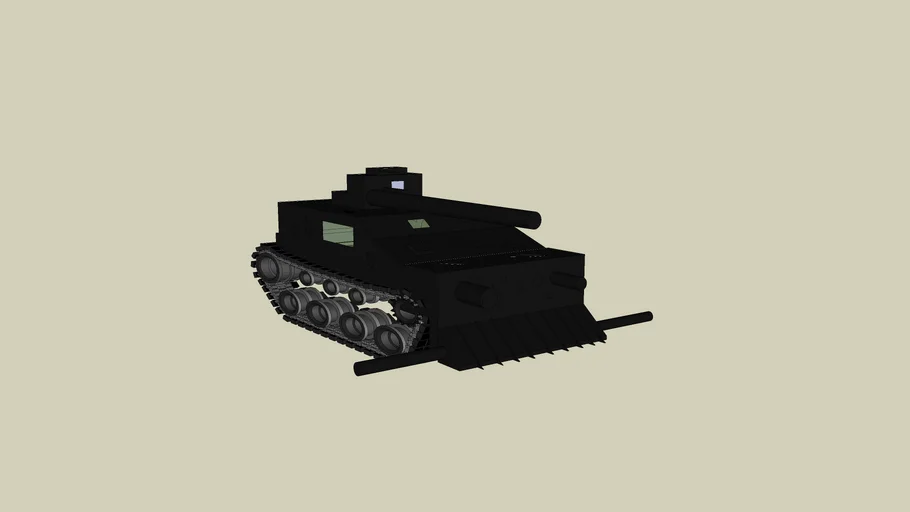black tank | 3D Warehouse