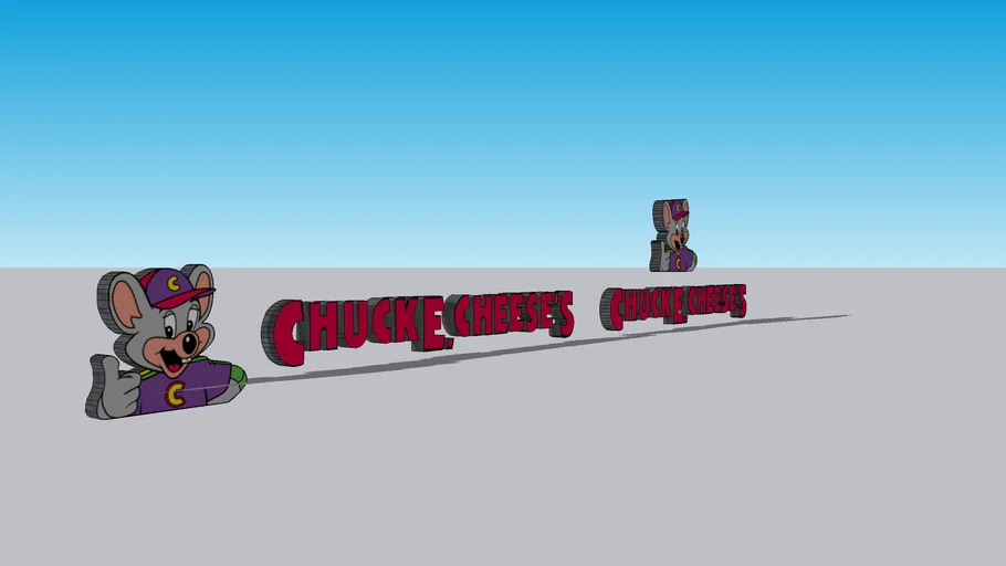 Chuck E, Cheese's. Logos 2004 to today at least in 2010.