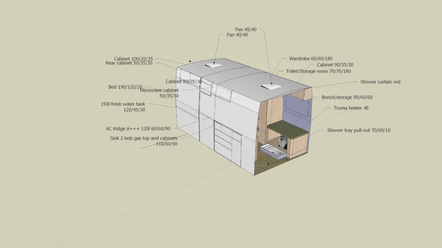 Fiat Ducato 6m L3H2 van conversion