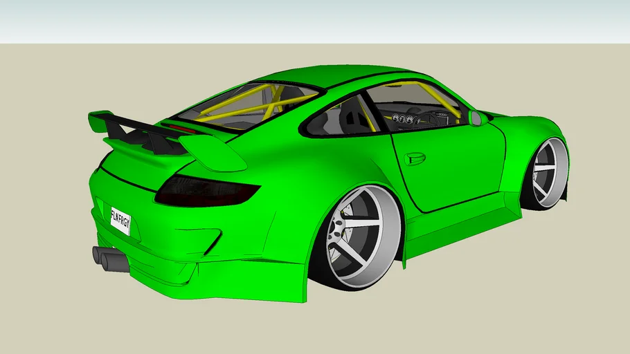 Porsche 911 gt3 rs widebody