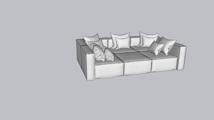 Coburn Six Piece Pit Sectional