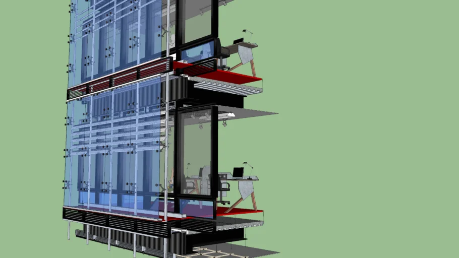 muro cortina-curtain wall
