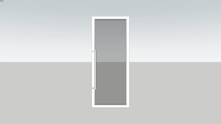 Aluminium Glass Door
