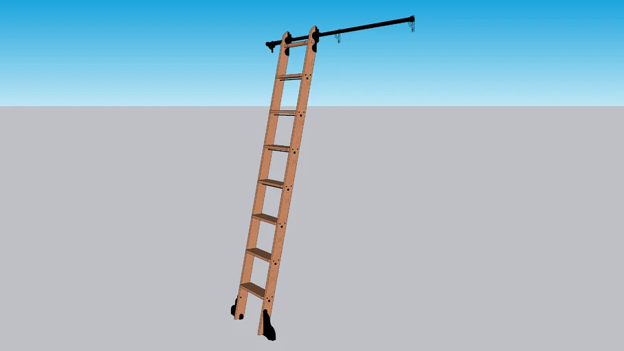 Putnam Classic No1 Rolling Ladder