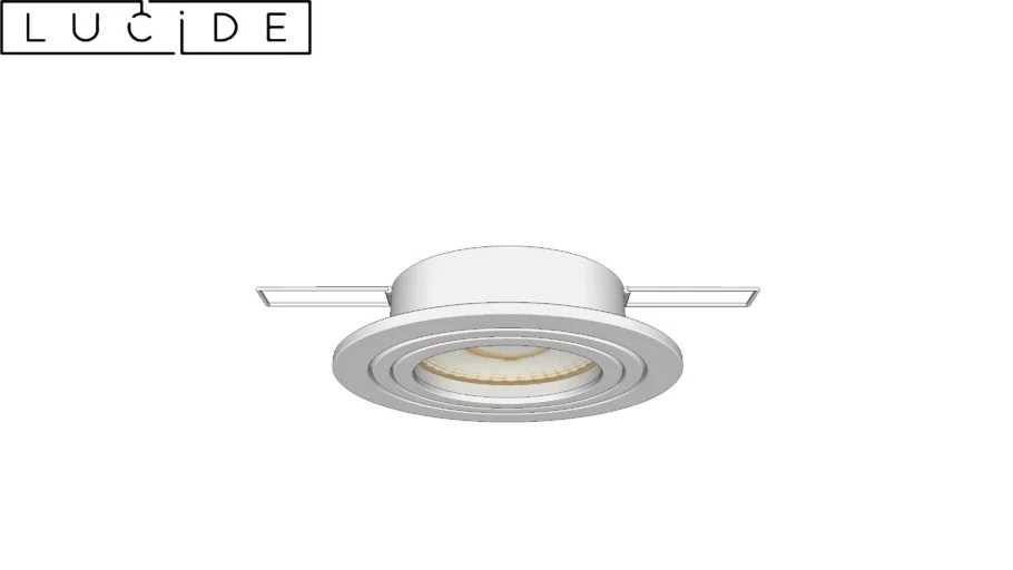 Lucide TUBE - Recessed spotlight - Ø 9,2 cm - 1xGU10 - White