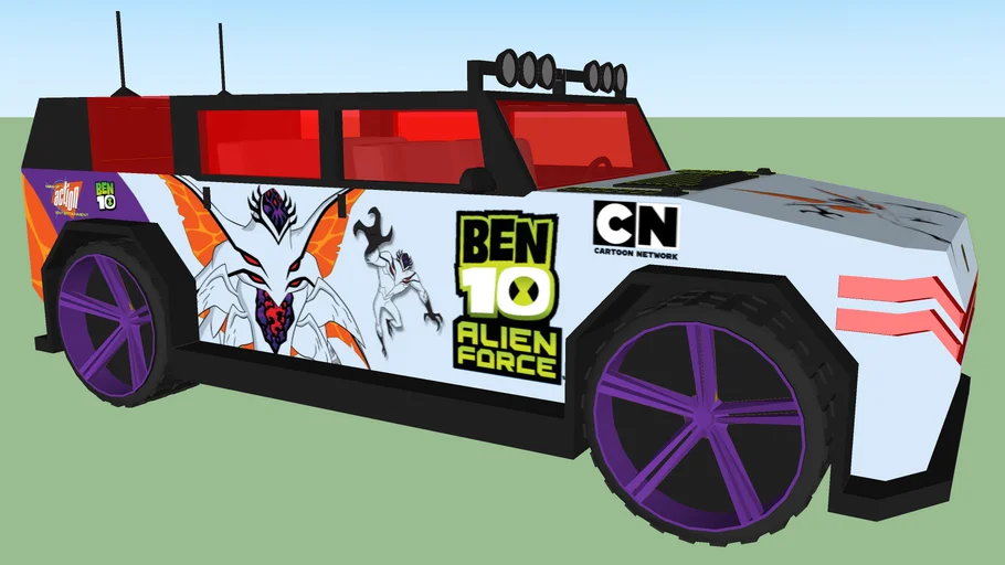 Ben 10 Highbreed Car | 3D Warehouse