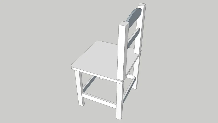 SILLA INFANTIL MADERA