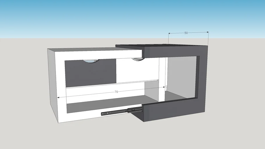 Meja tamu Sorog Multi sono 50 x 50