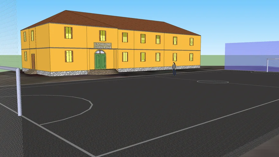 SKOLA JAGODNJA GORNJA SA IGRALISTOM