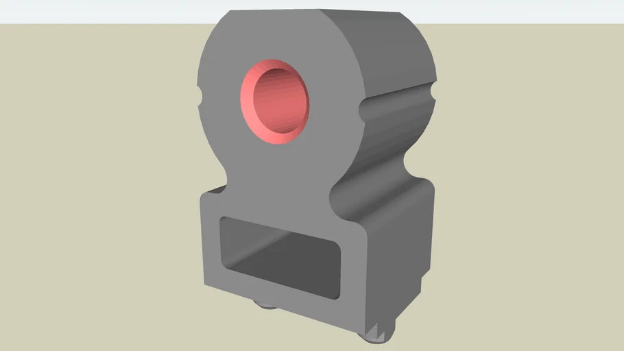 Right Angle (R) Surface Mount | 3D Warehouse