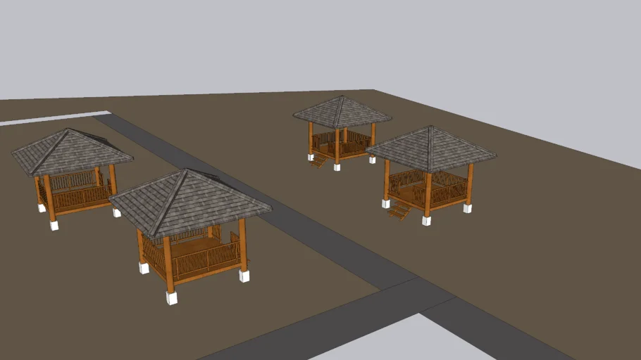 TA - gazebo Pantai
