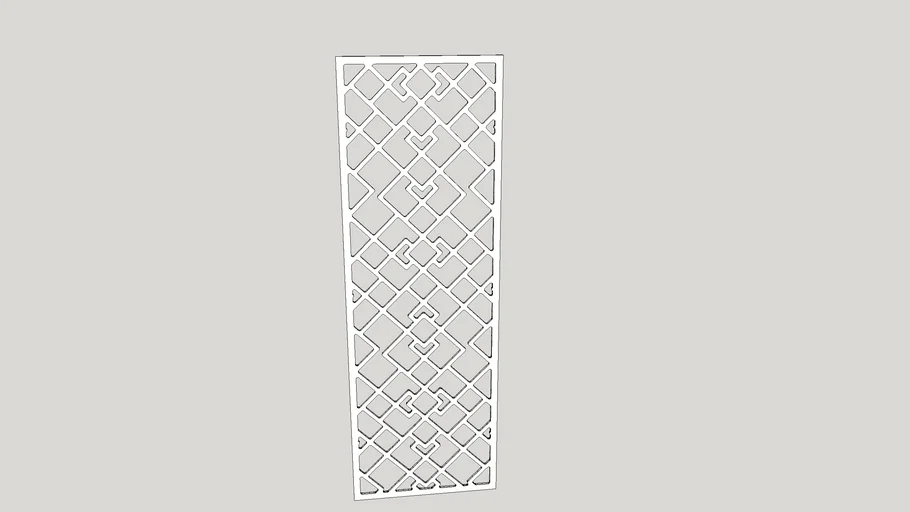 Painel Vazado Modelo 243A Rinnovato