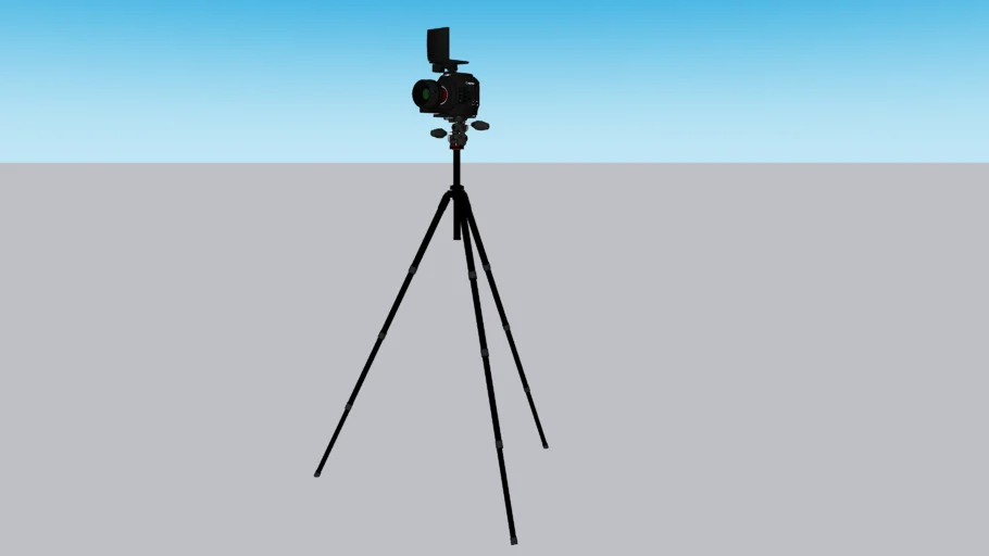Camera On Tripod (Canon C300)