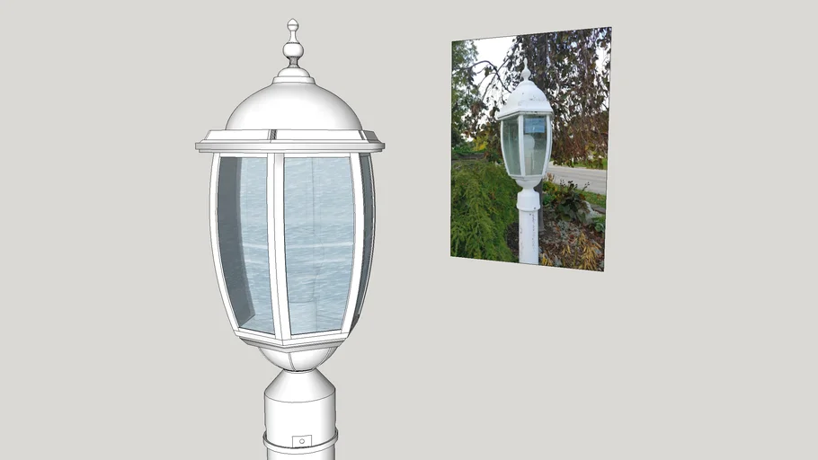 Post Lamp/Light Outside