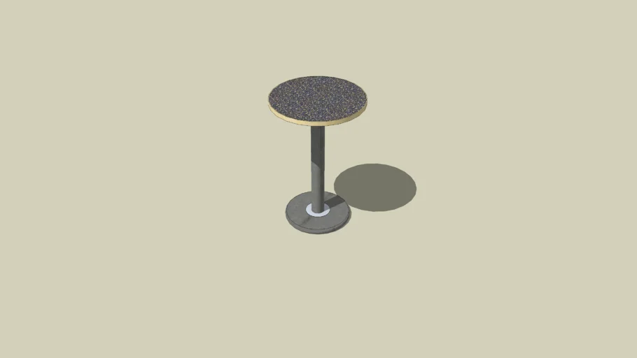 Round Bar Table | 3D Warehouse