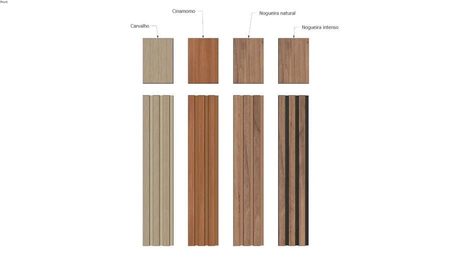 Linha Madeto Ripado Laminado